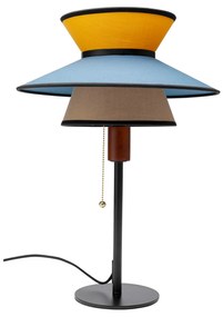 Riva stolová lampa viacfarebná