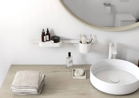 Hansgrohe WallStoris, sada do kúpeľne, biela matná, HAN-27968700