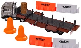 LEAN TOYS Kamión s prívesom TIR 1:24, príslušenstvo, zvuky