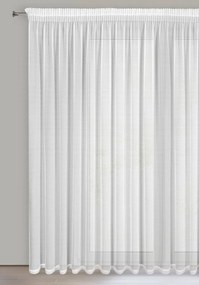 ZÁCLONA NA PÁSKE VANESA 300X270 CM BIELA