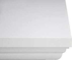 Vysoká vitrína Landwood, biela