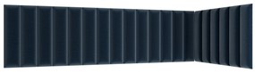Set 20 čalúnených panelov Quadra 210x90x60 cm (modrá). Vlastná spoľahlivá doprava až k Vám domov. 1052010