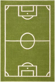 Koberec CLARA KIDS 02922A Ihrisko zelený / krémový