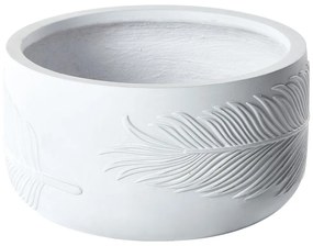 Kvetináč 23 cm Fiero (biela). Vlastná spoľahlivá doprava až k Vám domov. 1075120
