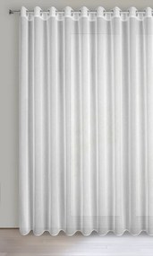 ZÁCLONA NA KRÚŽKOCH SONIA 300 CM X 250 CM BIELA
