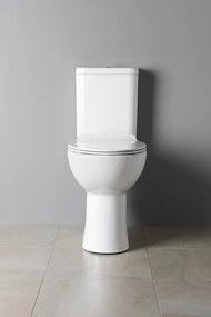 Cersanit Etiuda, WC kombi misa zvýšená pre hendikepovaných, CleanOn bez sedátka, zadný odpad, K11-0221