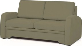 Pohovka s rozkladom Impuls, svetlo olivovo-zelená látka