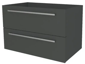 Mereo, Mereo Bino, kúpeľňová skrinka 101 cm, Multidecor, Šedá antracit, MER-CN692SSEAN