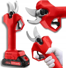 záhradné akumulátorové nožnice Elektrické Nožnice na rezanie konárov 2x batéria Set