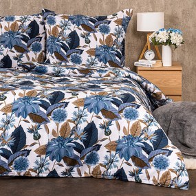 4Home Flanelové obliečky Blooming, 140 x 220 cm, 70 x 90 cm