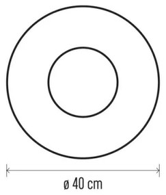 LED Vianočná dekorácia 20xLED/2xAA pr. 40 cm