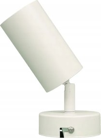 LED halogénová nástenná lampa 1xGU10 biela bodová