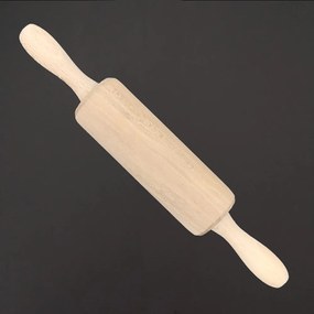 AMADEA Drevený valček mini, masívne drevo, dĺžka 23 cm