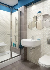 Deante Sprchové dvere Flex 90 cm posuvné - KTL 021D - bez vaničky