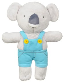 Babymatex Detská deka David tyrkysová s plyšákom koala, 75 x 100 cm