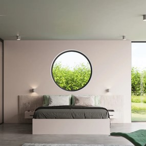 Stropné svietidlo Inez, 1x sivé kovové tienidlo