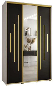 Skriňa 45 Canaris 13 180 biela/čierna/gold