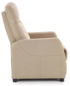 Polohovateľné kreslo FELIPE béžová