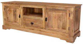furniture-nabytek.cz - Luxusný tv stolík z masívu mango 160x60x45