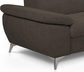 Trojsedák Gisele, tmavo hnedá espresso látka