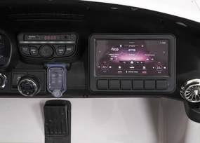 Ramiz Mercedes-Benz GT63 AMG elektrické autíčko pre deti biele