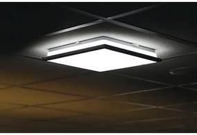 LED stropné svietidlo Top Light Silver HS 4000 IP44 10W 4000K chróm