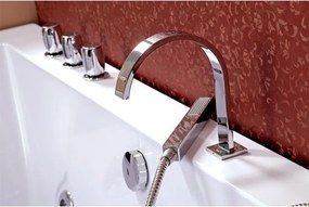 Terra Hydromasážna vírivá vaňa RAMONA 640H 180x90 s ohrevom vody