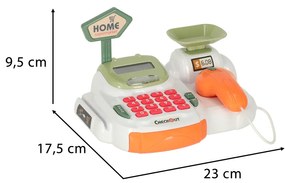 KIK Pokladňa pre deti, supermarket, obchod, skener, kalkulačka, košík s príslušenstvom 36 ks.