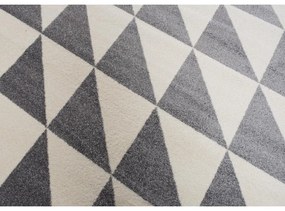 Kusový koberec Ned šedý 140x190cm