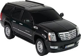 LEAN Toys Autíčko Cadillac Escalade R/C, čierne, svetlá, zvuk, mierka 1:16