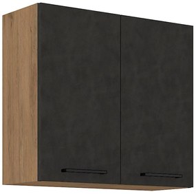 Skrinka do kuchyne Vigo grafit 80G-2F