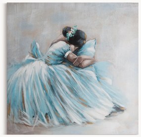 RUČNE MAĽOVANÝ OBRAZ 650 100X100 CM