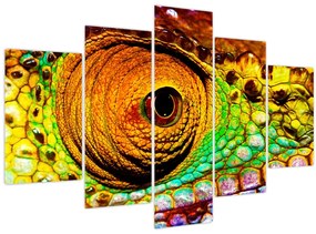 Obraz - Chameleon (150x105 cm)