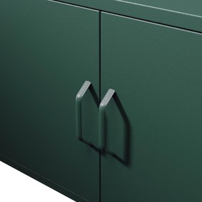 TV stolík na nožičkách ROSA, 1150 x 595 x 400 mm, Modern: fľaškovo zelená farba