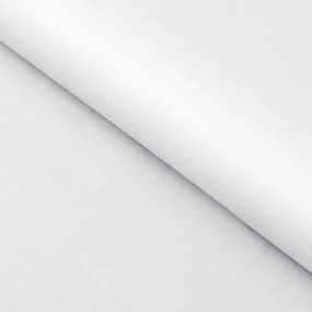 Biante Štvorcový bavlnený saténový obrus ST-001 Biely 100x100 cm