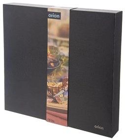 Orion Steaková sada - nôž, vidlička, vidlica, doštička, 15 ks