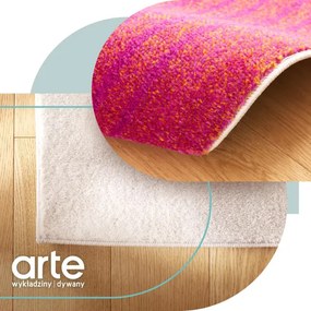 Koberec Muse MU13 oranžový Retro