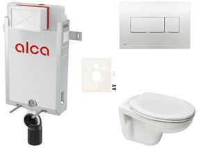 Cenovo zvýhodnený závesný WC set Alca na zamurovanie + WC S-Line S-line Pre SIKOAP5