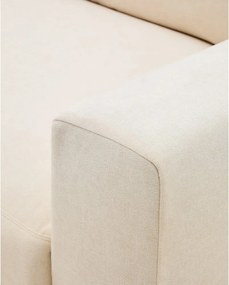 Béžová ženilková rohová pohovka (ľavý roh/s leňoškou) Alea – Kave Home