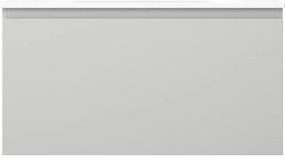 Mexen Orio, kúpeľňová skrinka 90 cm s umývadlom Vela, 1 zásuvka, šedá matná/biela matná, 91A10-09047-1-BF62-W23M01