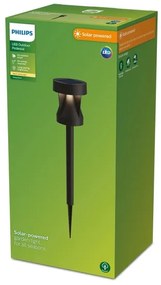 Philips - LED Solárna lampa AVERY LED/1,8W/3,7V 2700K IP44