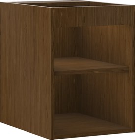 Mexen Box-A, závesná skrinka 35 cm, orech, 91AX1-0350-470-1-86