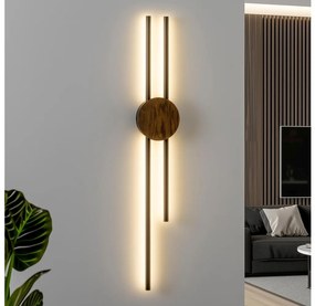 Brilagi - LED nástenné svietidlo WOODY COLLINE LED/15W/230V 80 cm dub orech