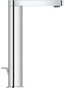 GROHE Plus páková umývadlová batéria s otočným výtokom, s odtokovou súpravou s tiahlom, výška výtoku 231 mm, chróm, 23851003