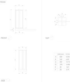 Eglo 900468 - LED Stmievateľná stolná lampa SIBERIA LED/15,5W/230V + DO