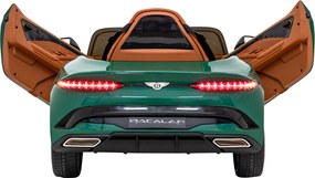 Ramiz Bentley Bacalar batériové auto pre deti Zelené + diaľkové ovládanie + EVA + pomalý štart + LED Audio