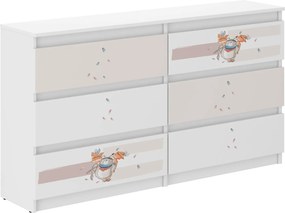 Wooden Toys Detská komoda R-140 MISIU