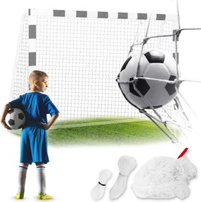 Futbalová bránková sieť 180 x 120 x 60 cm Neo-Sport