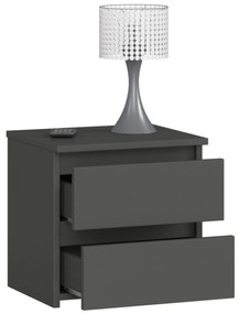 Nočný stolík CL2 2SZ CLP - grafit