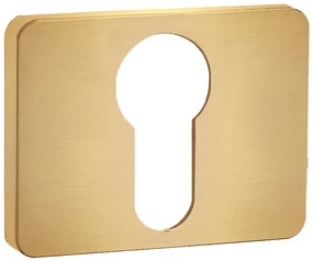 Kuchinox Kuchinox, rozeta ku kľučke s otvorom pre cylindrickú vložku, zlatá matná, LAV-LK7_G02A